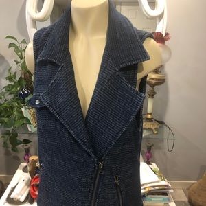 (New-med) Guess denim look vest